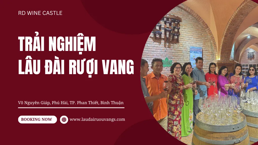 Trải nghiệm lâu đài Rượu vang